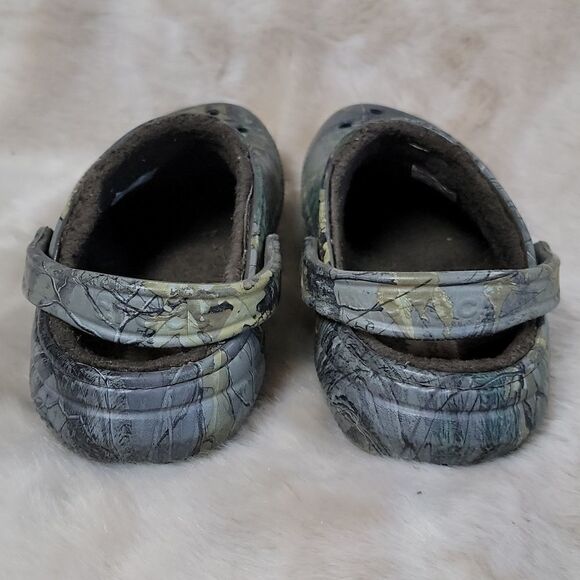 CROCS CLASSIC REALTREE EDGE LINED CLOG, MEN'S 5, WOMEN'S 7 - Picture 10 of 13